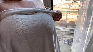Chunky Nymphh's Big Tits: Before & During Pregnancy'