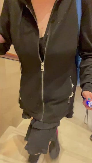 Titty Fucking at the Casino: A MILF's Public Display of Natural Tits'