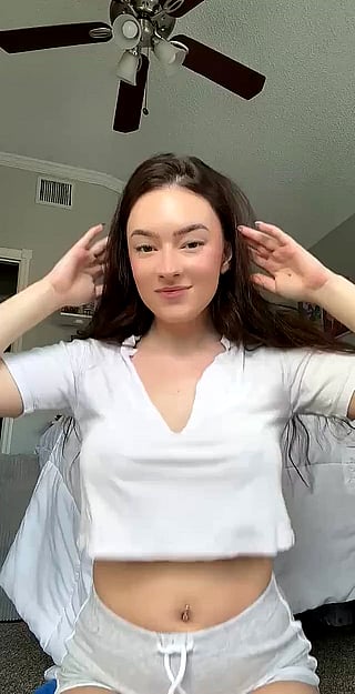 Asian Beauty Gives Her Boobs a Cute Name Drop'