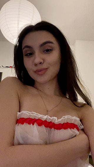 Latina Beauty Shines in Soft Lighting'