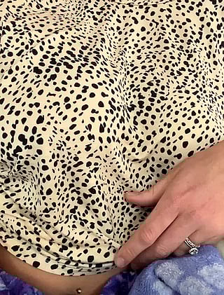MILF on the Floor: Does the Leopard Print Shirt Work for Me or Do You Prefer It on the Floor?'