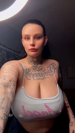 New Mom with Big Tits Shows Off Her Body'
