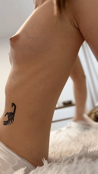 Funny Tits - A Hilarious Video of a Naked Man with a Crab Tattoo'