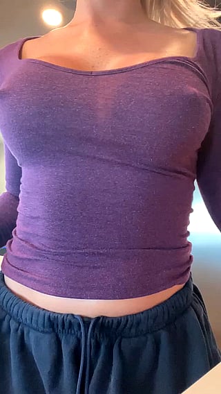 Homemade Boobs: Little Miss Never Wears a Bra'