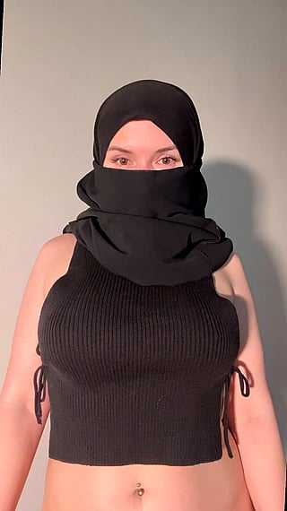 Fake Boobs, Real Reactions: A Black Tank Top and Big Tits'