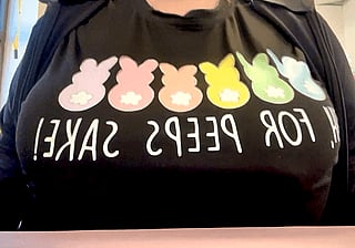 Will You Be My Easter Bunny Drop? Titty Drop'