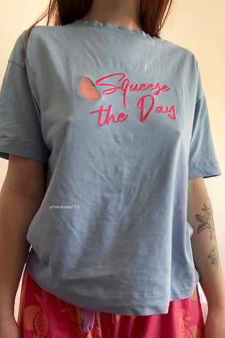Squeeze the Days: A Morning Boobie Show'