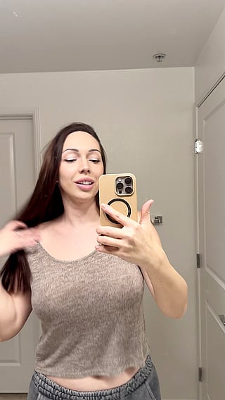 Titty Temptress: Squeezing My Juicy, Warm Nips'