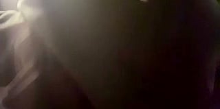 Busty Babe Bouncing in the Dark'