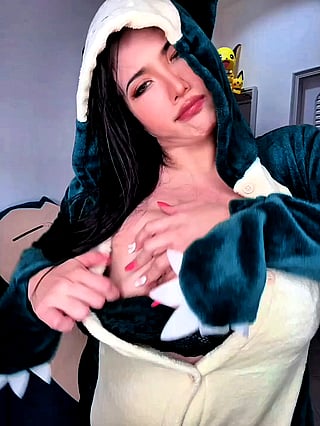 Big Tits Reveal: Sorry I'm So Goofy, Hope You Like Snorlax Boobs!'