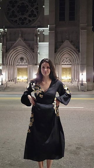Church Boobs Flashing Outdoor Public'