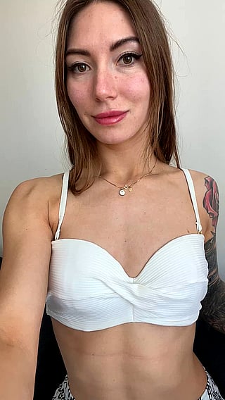 Hot MILF Reveals Her Tits in a Cute Homemade Video'