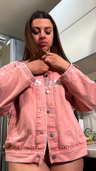 Pink Jacket Teen OnlyFans Tits'