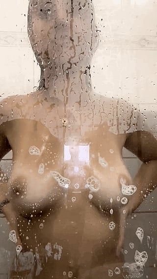 B Cup Babe Grows Her Own Boobs in the Shower'