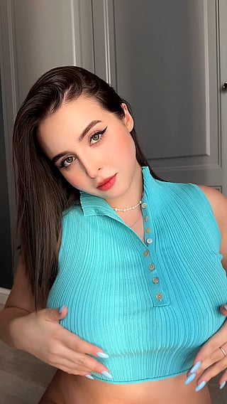 Titty Drop: Hot Girl's Sizzling Slip'