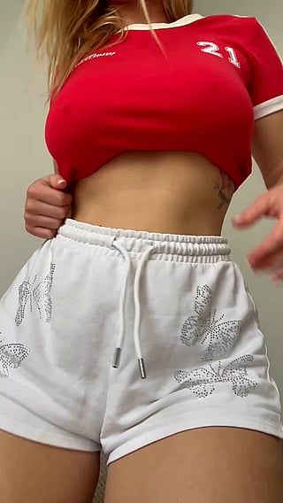 Red Dress Titty Drop: Big Tits MILF Amateur'