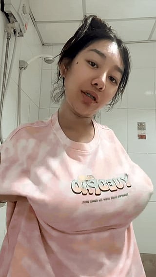 Asian Titty Reveal: Unbelievable Boob Show!'