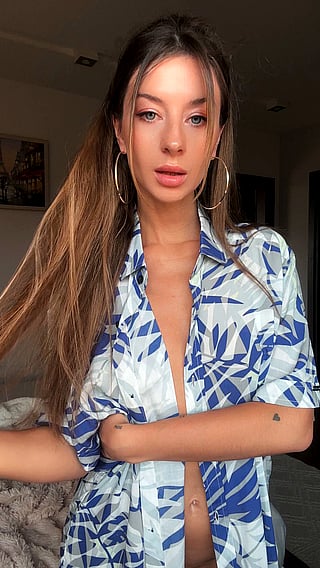 Big Tits or Bust: A Morning Routine with Amateur Boobs'