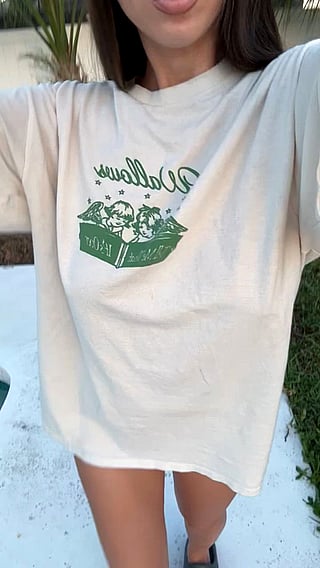 Reveal the Big Tits and Boobs Hidden Under Your Oversized T-Shirt'