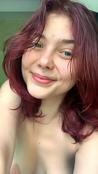Boobs That Need Constant Squeezing: A Redhead's Tits'