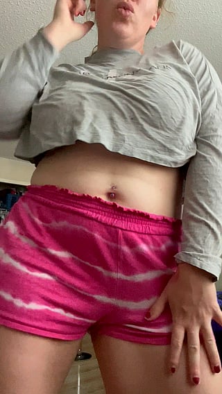 Barely Contained: Big Tits Blonde Boobs MILF Solo'