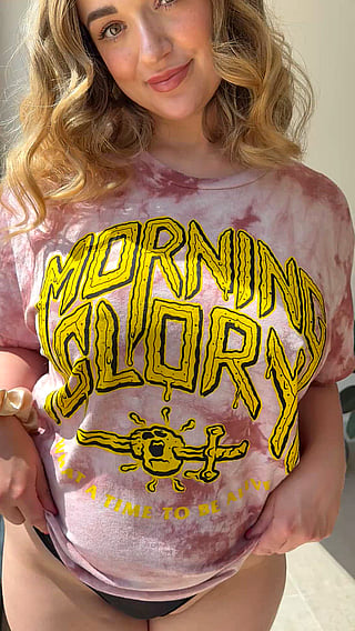 Big Tits, Curvy, Huge Tits: Who's Up for Some Morning Glory?'
