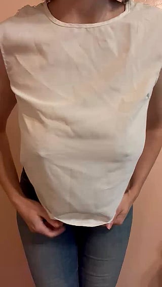 Office Girl Reveals Her Big Boobs: A Titty Show!'