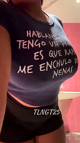 Me and My Huge Tits in the Bathroom'