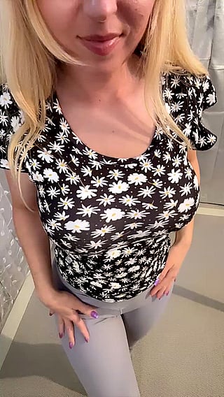 Big Tits Reveal: Loving My Shirt But I Love to Show You My Tits More'