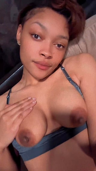 Get a Taste of These Little Ebony Boobies'