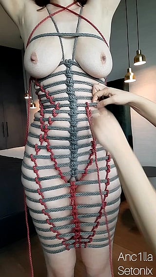 Busty Babe Gets Tied Up: 25 Min of Rope Removal'