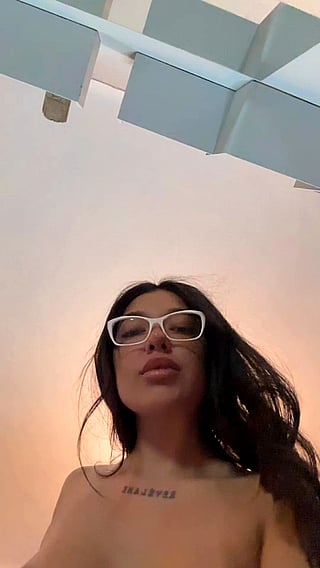 Open your mouth, babe! Brunette boobs and OnlyFans action'