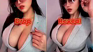 Drop or Reveal: Learn the Difference with Asian Big Tits'