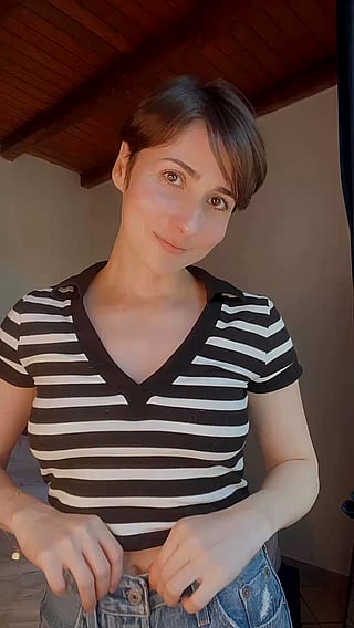 Small Italian Boobs: Cute MILF Tits'