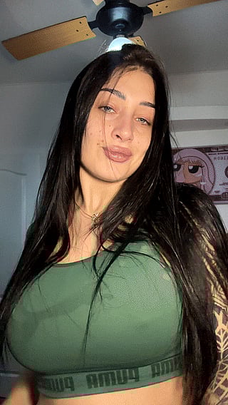 Revealing the goods: A little peek for those who know how to handle these tits'