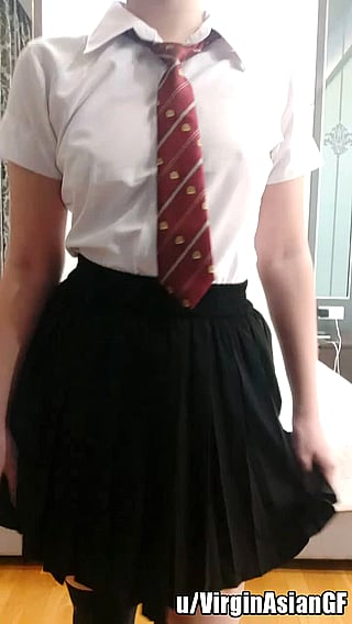 Fuck Me with My Japanese Schoolgirl Tie On'