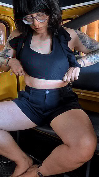 Titty Drop in the Car: A Wild Ride with a Busty Babe'