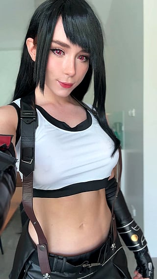 Tifa Lockhart Boobs Reveal: Big Tits, Big Dick, Cumshot'