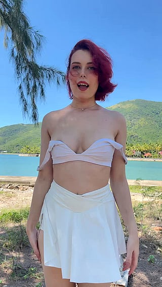 Busty Teen Goes Bare: A Public Reveal'