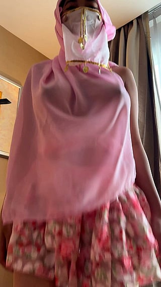 Asian Boobs Going Wild: Bouncing Tits, Hijab, and See-Through Clothing'