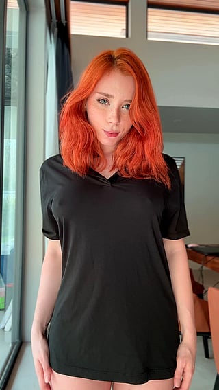 Redheaded Tits Reveal: Amateur, Big Tits, Cumshot, OnlyFans, Pussy, Teen'