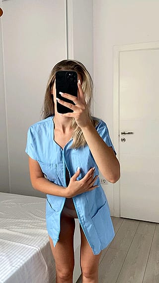 I don't like to wear bra under my scrubs'