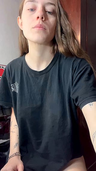 Showing off my small boobs'