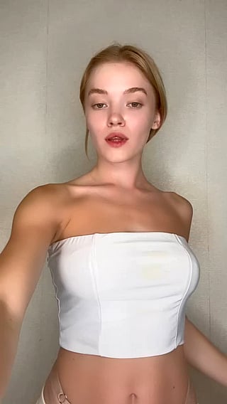 Blonde Teen with Perky Tits on OnlyFans'