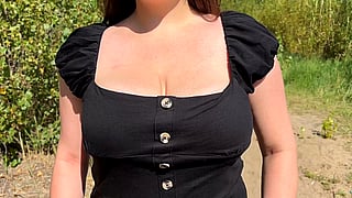 Feeling the Sun on My Boobs: A MILF's Outdoor Adventure'