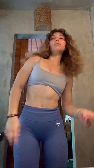 Sweaty Titties: Fit Chicks Striptease'