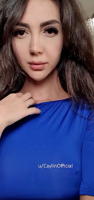 Hide Your Tits in Style: Blue Dress with Sleeves'