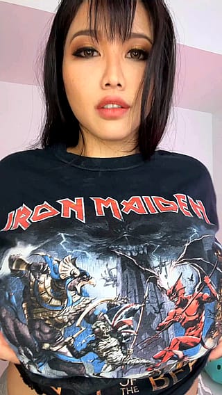 Iron maiden or my titties [drop]'