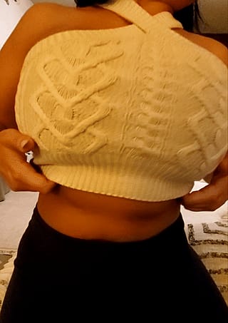 Is my sweater too small or are my boobs too big'