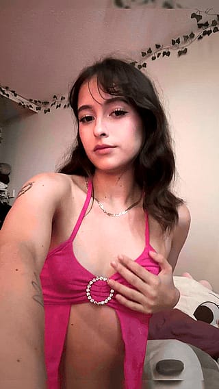 My small boobs are all yours if you want them, so do you want them babe'